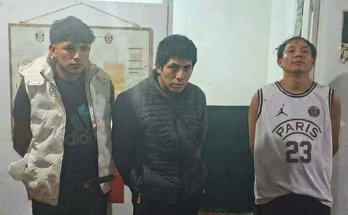 Capturan y desarticulan banda dedicada al robo de celulares “Los rápidos y furiosos de Tamburco”